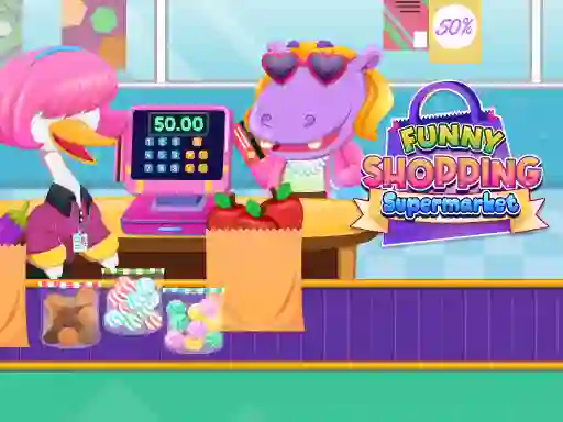 Trò chơi Funny Shopping Supermarket trực tuyến