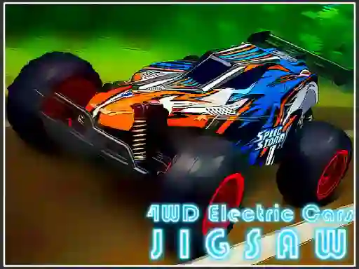 Trò chơi 4WD Electric Cars Jigsaw trực tuyến