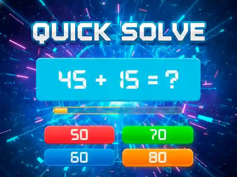 Trò chơi Quick Solve trực tuyến