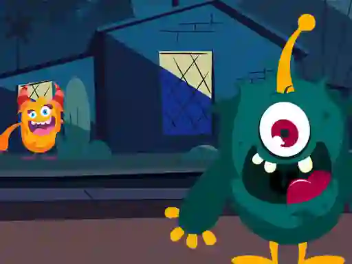 Trò chơi Funny Monsters Jigsaw trực tuyến