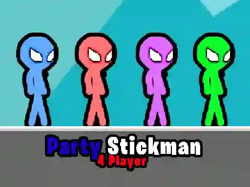 Trò chơi Party Stickman 4 Player trực tuyến