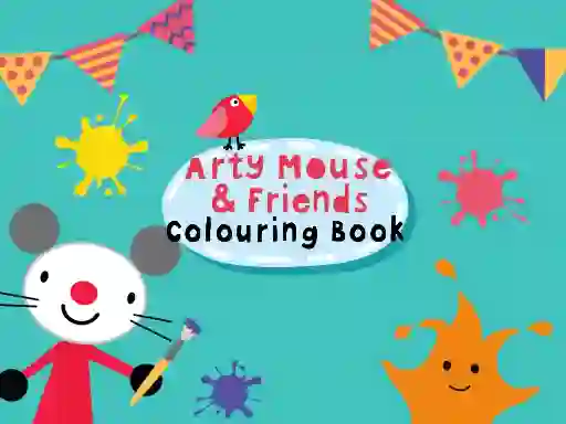 Trò chơi Arty Mouse & Friends Coloring Book trực tuyến