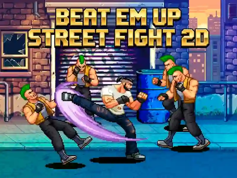 Trò chơi Beat Em Up Street Fight 2d trực tuyến