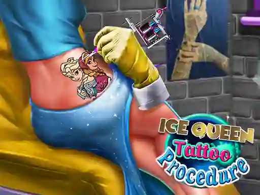 Trò chơi Ice Queen Tattoo Procedure trực tuyến
