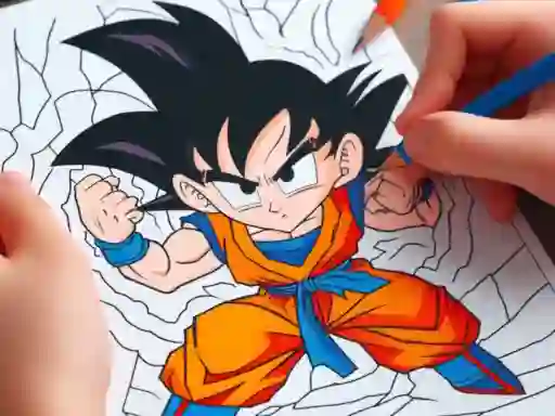 Trò chơi Anime Coloring Book trực tuyến