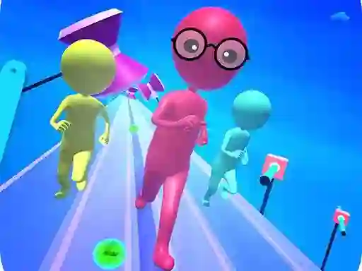 Trò chơi Fun Run Race 3d trực tuyến