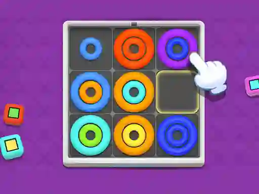 Trò chơi Neon Circles & Color Sort trực tuyến