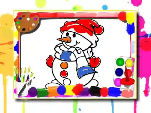 Trò chơi Winter Coloring Book trực tuyến