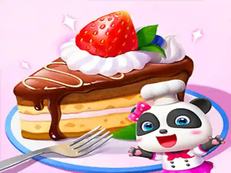 Trò chơi Little Panda Cake Shop trực tuyến