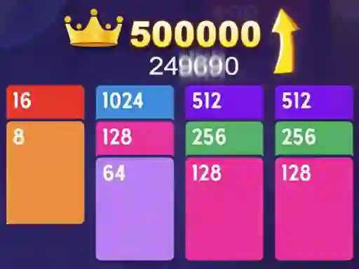 Trò chơi 2048 Solitaire trực tuyến
