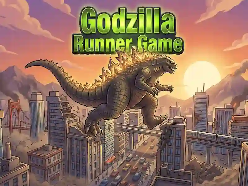 Trò chơi Godzilla Runner Game trực tuyến