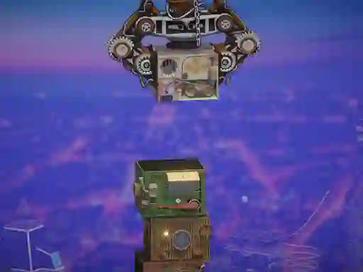 Trò chơi Steampunk Tower Builder trực tuyến