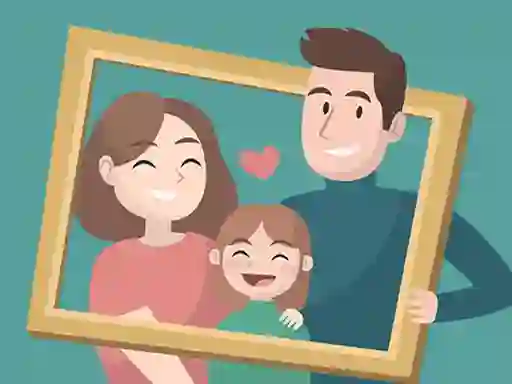 Trò chơi Happy Family Puzzle trực tuyến