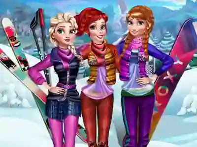 Trò chơi Princesses Visit Arendelle trực tuyến
