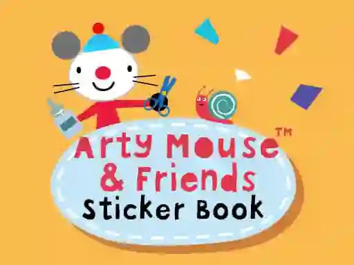 Trò chơi Arty Mouse & Friends Sticker Book trực tuyến
