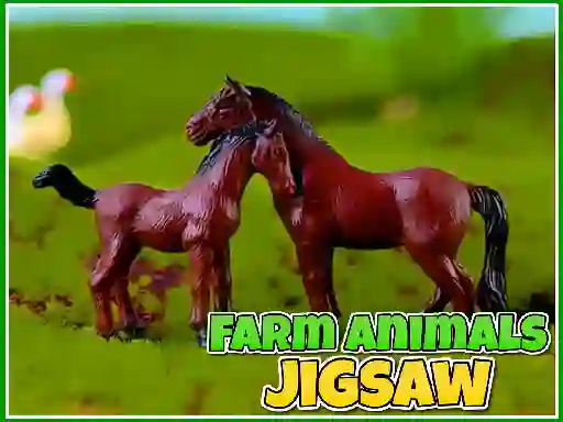 Trò chơi Farm Animals Jigsaw trực tuyến