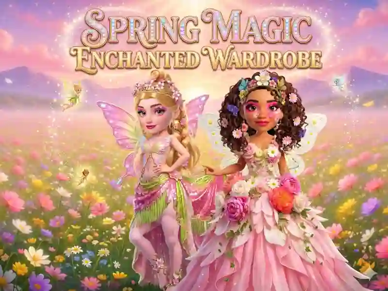 Trò chơi Spring Magic Enchanted Wardrobe trực tuyến