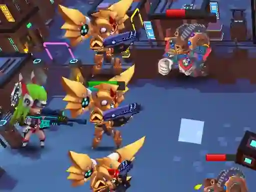 Trò chơi Guardians vs Zombies trực tuyến