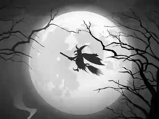 Trò chơi The Night Of the Witches Jigsaw trực tuyến