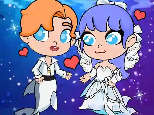Trò chơi Mermaid Wedding World trực tuyến