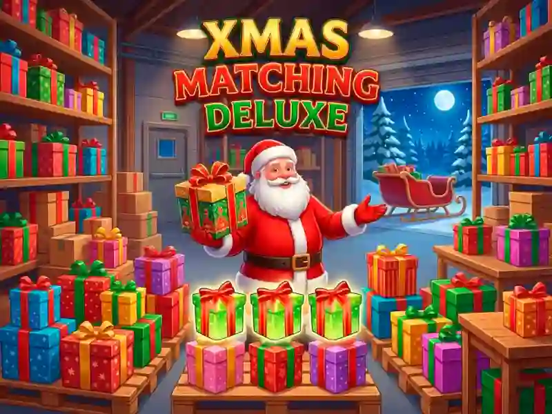 Trò chơi Xmas Matching Deluxe trực tuyến