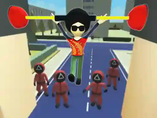 Trò chơi Squid Fall Guy trực tuyến