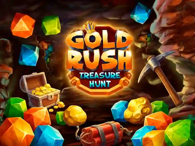 Trò chơi Gold Rush Treasure hunt trực tuyến