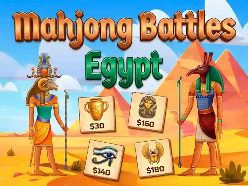 Trò chơi Mahjong Battles Egypt trực tuyến
