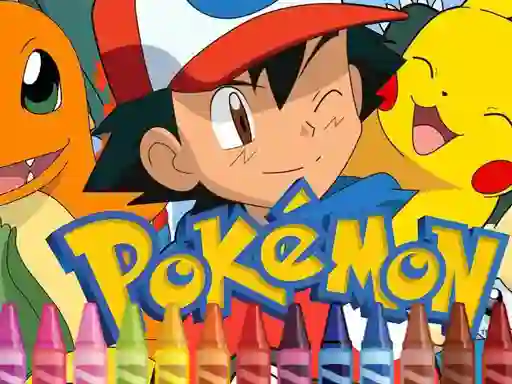Trò chơi Pokemon Coloring trực tuyến