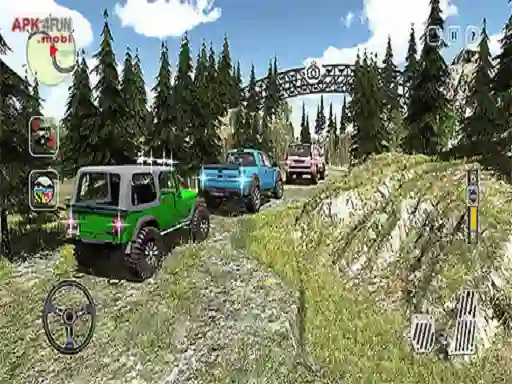Trò chơi Off Road Mountain Jeep Drive 2020 trực tuyến