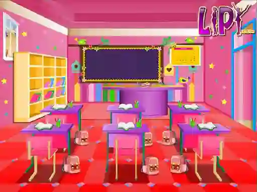 Trò chơi Kids Cassroom Decoration trực tuyến