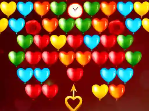 Trò chơi Bubble Shooter Valentines trực tuyến