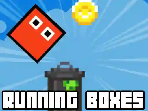 Trò chơi Retro Running Boxes trực tuyến