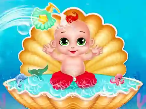 Trò chơi Mermaid Baby Care trực tuyến