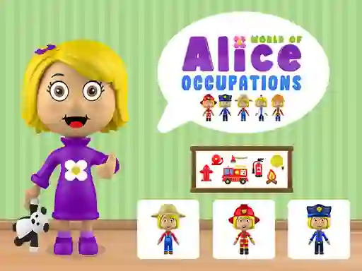 Trò chơi World of Alice Occupations trực tuyến