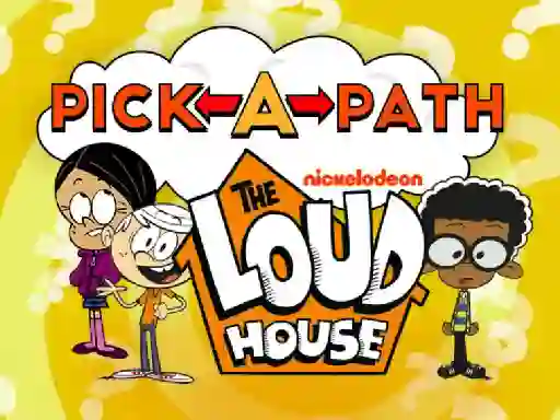 Trò chơi The Loud House Pick-a-Path trực tuyến