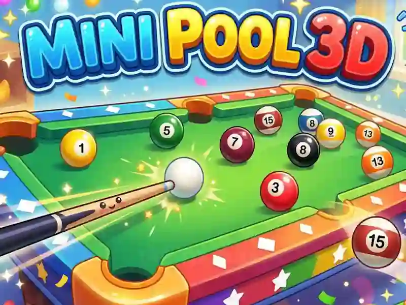 Trò chơi Mini Pool 3D trực tuyến