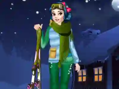 Trò chơi Princess Winter Skiing trực tuyến