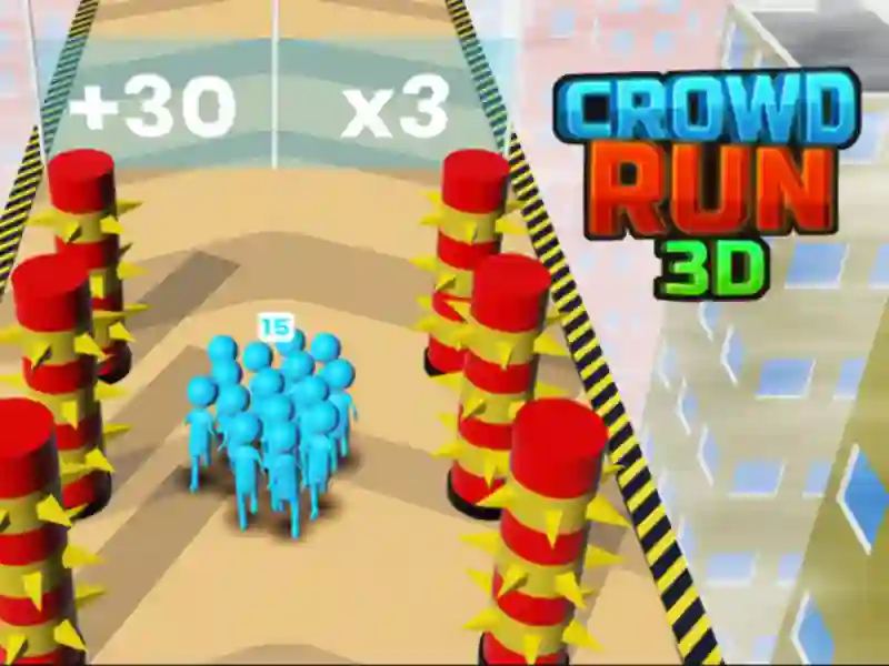 Trò chơi Crowd Run 3D trực tuyến