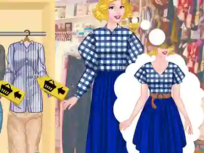 Trò chơi Princesses Thrift Shop Challenge trực tuyến
