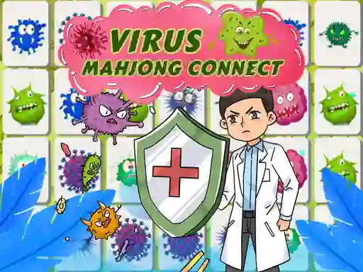 Trò chơi Virus Mahjong Connection trực tuyến