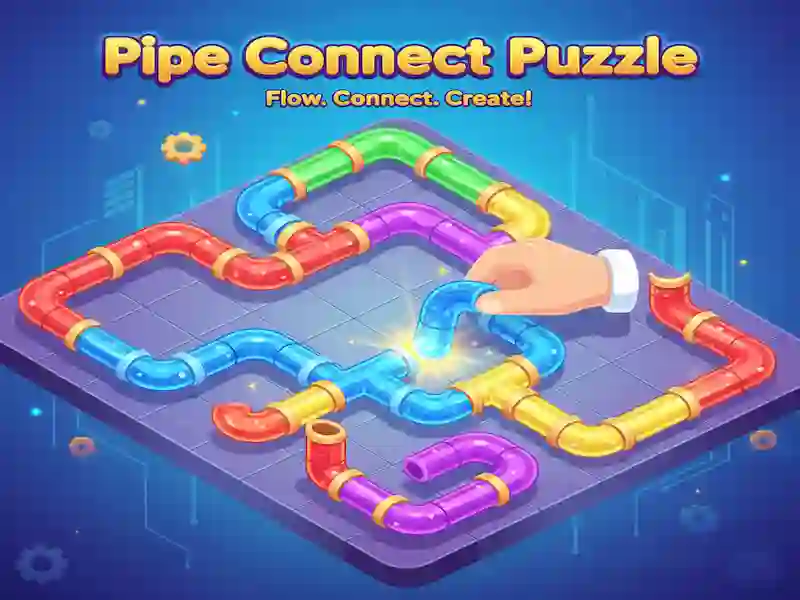 Trò chơi Pipe Connect Puzzle trực tuyến