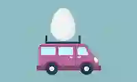 Trò chơi Eggs and Cars trực tuyến