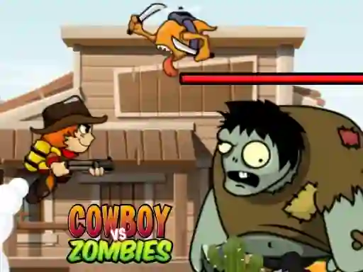 Trò chơi Cowboy vs Zombies trực tuyến
