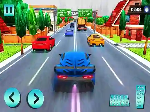 Trò chơi Car Racing in Fast Highway Traffic trực tuyến