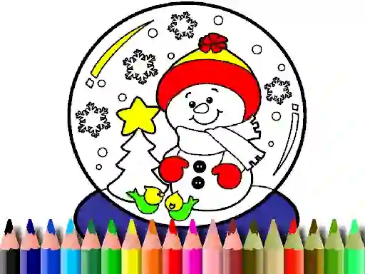 Trò chơi Back To School: Christmas Coloring Book trực tuyến