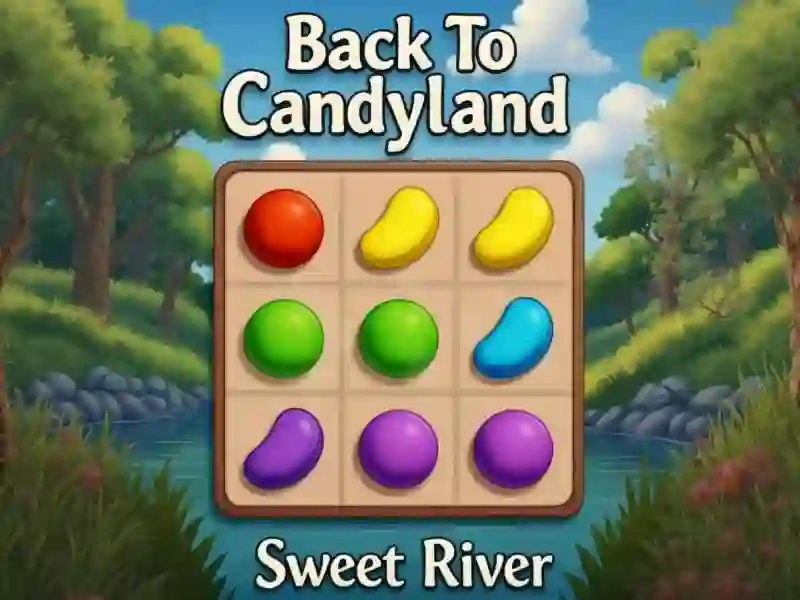 Trò chơi Back To Candyland sweet river trực tuyến