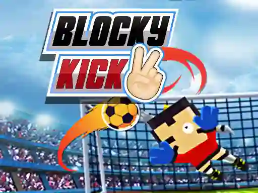 Trò chơi Blocky Kick 2 trực tuyến