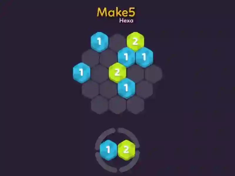 Trò chơi Make 5 Hexa trực tuyến