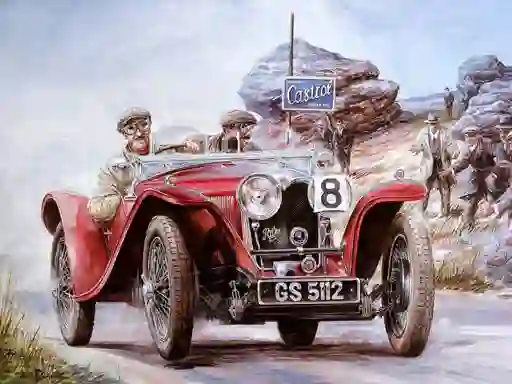 Trò chơi Vintage Cars Puzzle trực tuyến